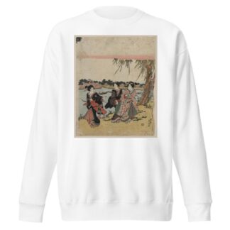 Mimeguri no hanami by Keisai Eisen Sweatshirt