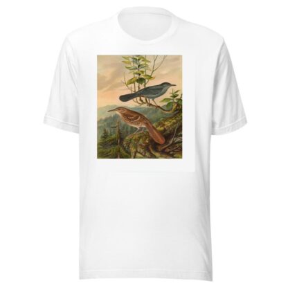 Mimus carolinensis, Harporhynchus rufus by Johann Friedrich Naumann T-Shirt