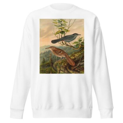 Mimus carolinensis, Harporhynchus rufus by Johann Friedrich Naumann Sweatshirt