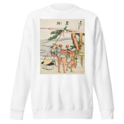 Mitsuke by Katsushika Hokusai Sweatshirt
