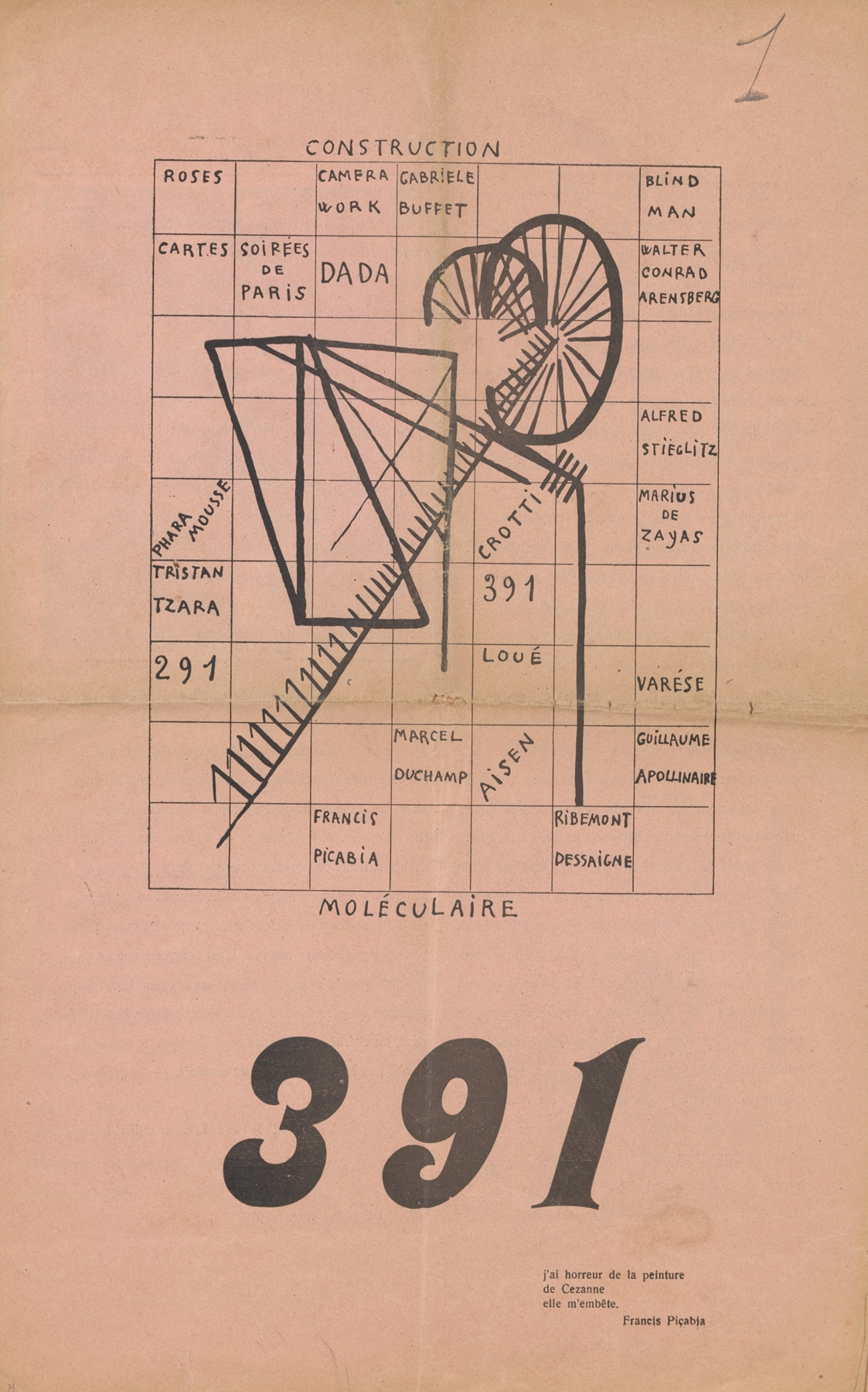 Molèculaire by Francis Picabia