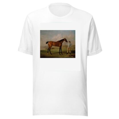Molly Long-legs with her Jockey by George Stubbs T-Shirt