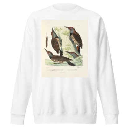 Monographie des picidées pl39 by Alfred Malherbe Sweatshirt