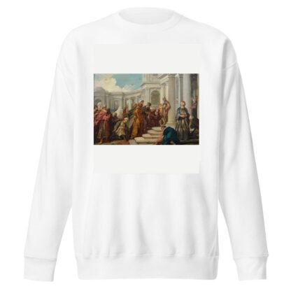 Mordecai’s disdain by Jean-François de Troy Sweatshirt