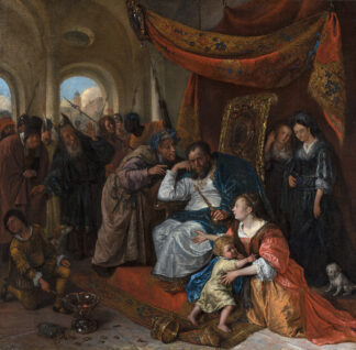 Moses and Pharaoh’s Crown by Jan Steen