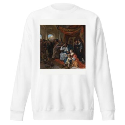 Moses and Pharaoh’s Crown by Jan Steen Sweatshirt