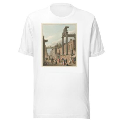 Mosque at Latachia, Plate II by Luigi Mayer T-Shirt