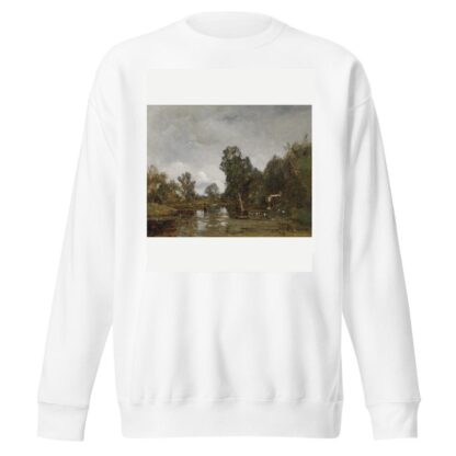 Motiv aus dem Wiener Prater by Emil Jakob Schindler Sweatshirt