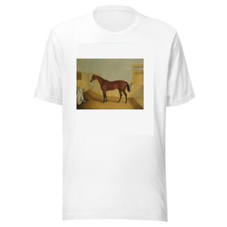 Mr William Orde’s Bay Filly Beeswing In A Stable by John Frederick Herring Snr. T-Shirt