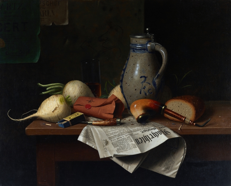 Munich Still Life by William Michael Harnett