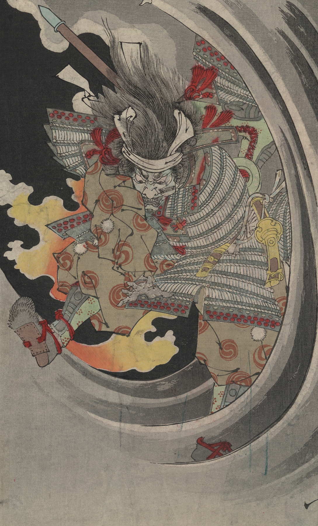 Musha]taira no tomomori by Tsukioka Yoshitoshi