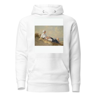Mutter und Tochter am Strand by Hermann Seeger Hoodie