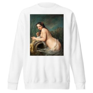 Naiad by Charles-André van Loo Sweatshirt