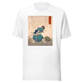 Namikiri Jūzaborō with Drawn Sword by Tsukioka Yoshitoshi T-Shirt