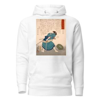 Namikiri Jūzaborō with Drawn Sword by Tsukioka Yoshitoshi Hoodie