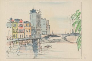 Naniwabashi bridge by Akamatsu Rinsaku