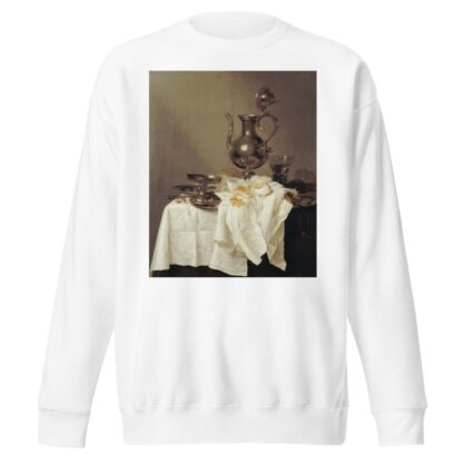 Nature morte à l’aiguière by Willem Claesz Heda Sweatshirt