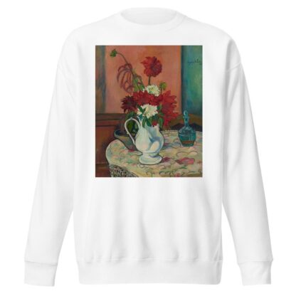 Nature morte au vase de fleurs by Suzanne Valadon Sweatshirt