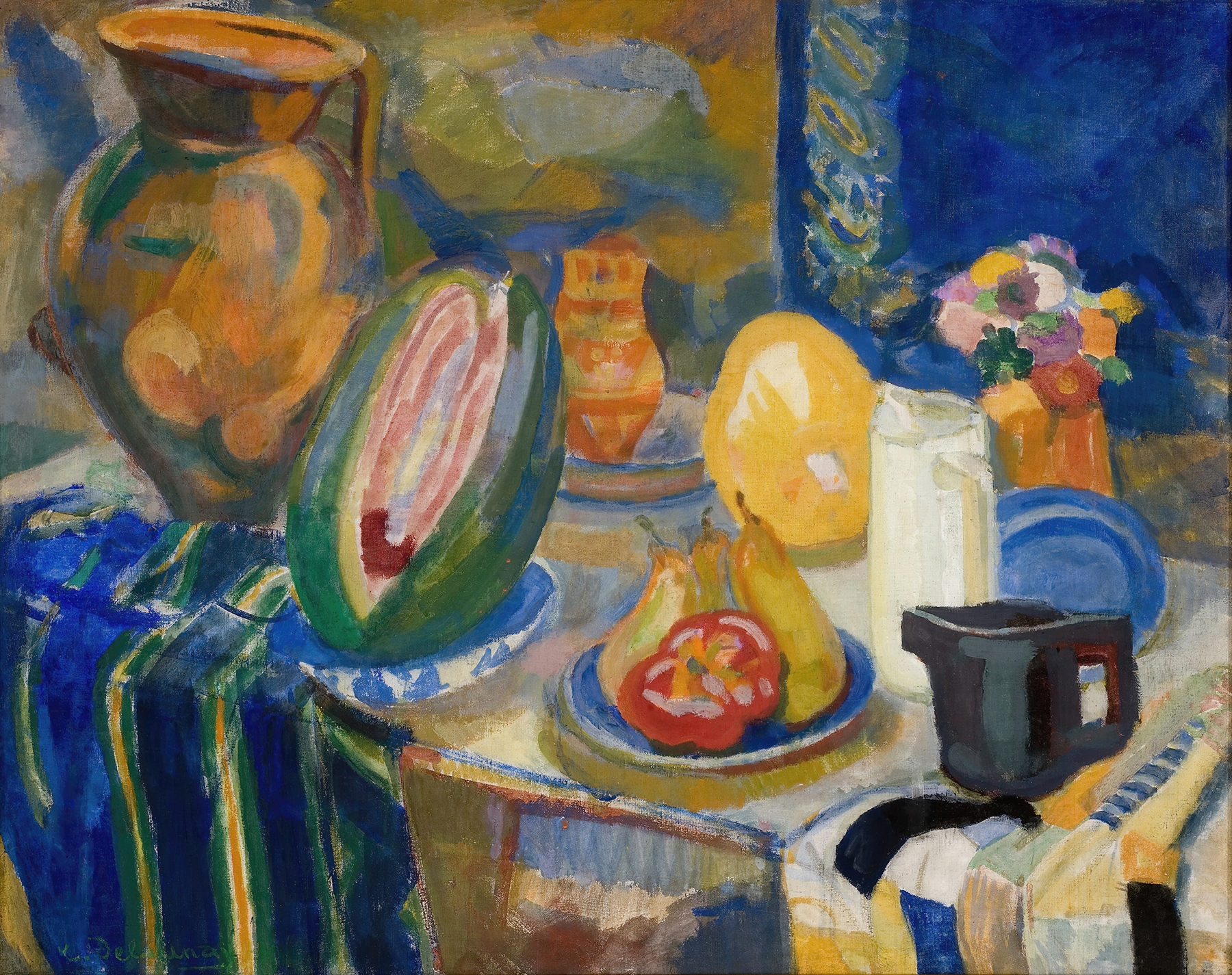 Nature morte portugaise by Robert Delaunay