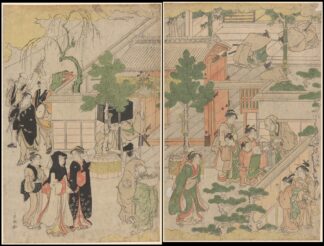 New Year’s Morning by Torii Kiyonaga