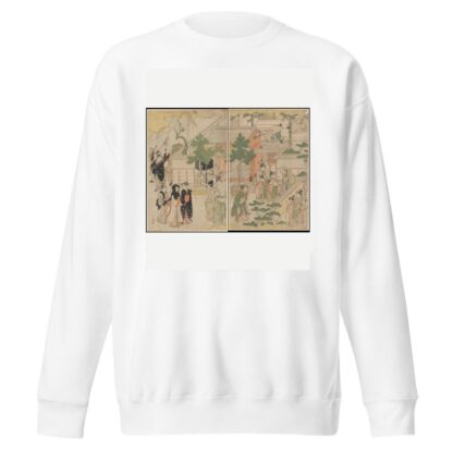 New Year’s Morning by Torii Kiyonaga Sweatshirt