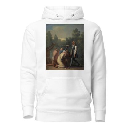 Niels Klim Receives the Homage of the Quamites by Nicolai Abildgaard Hoodie