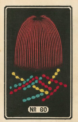 Night Fireworks no. 60 by Jinta Hirayama
