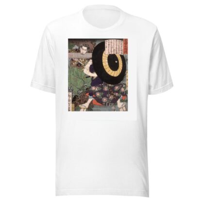 Nikki Bennosuke with Umbrella by Tsukioka Yoshitoshi T-Shirt