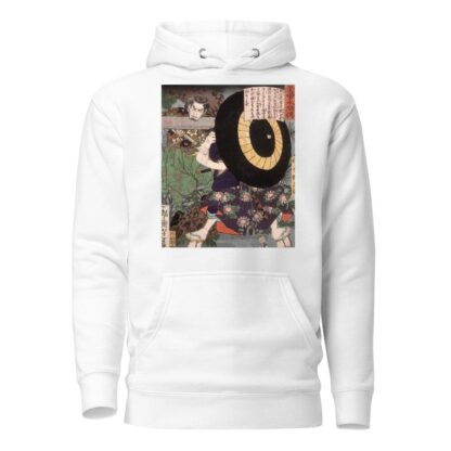 Nikki Bennosuke with Umbrella by Tsukioka Yoshitoshi Hoodie