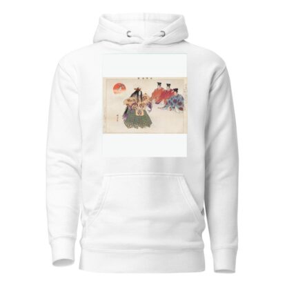 Nōgaku zue, Pl.12 by Kōgyo Tsukioka Hoodie