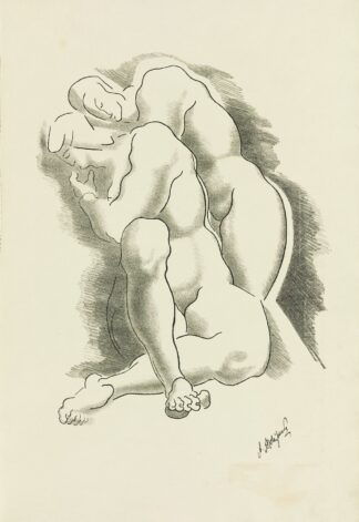 Nude 5 by After Auguste Rodin