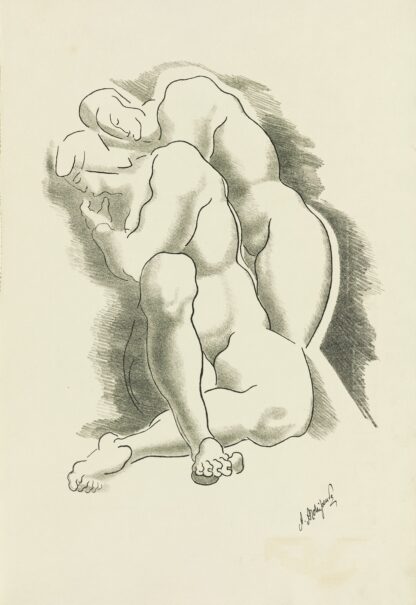 Nude 5 by After Auguste Rodin Sweatshirt