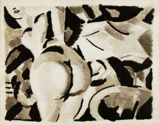 Nude Woman, Back View by Carl Newman