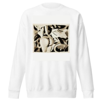 Nude Woman, Back View by Carl Newman Sweatshirt
