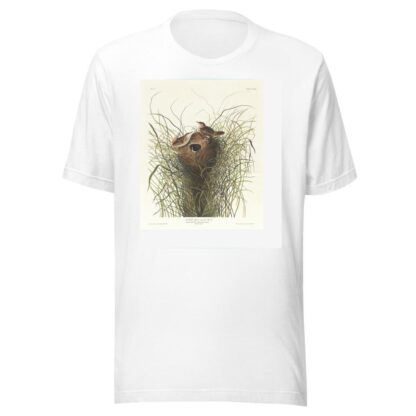 Nutalls lesser-marsh wren by John James Audubon T-Shirt