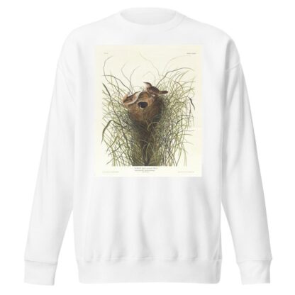 Nutalls lesser-marsh wren by John James Audubon Sweatshirt