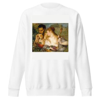 Nymph and Faun by Ernst Josephson Sweatshirt