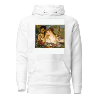 Nymph and Faun by Ernst Josephson Hoodie