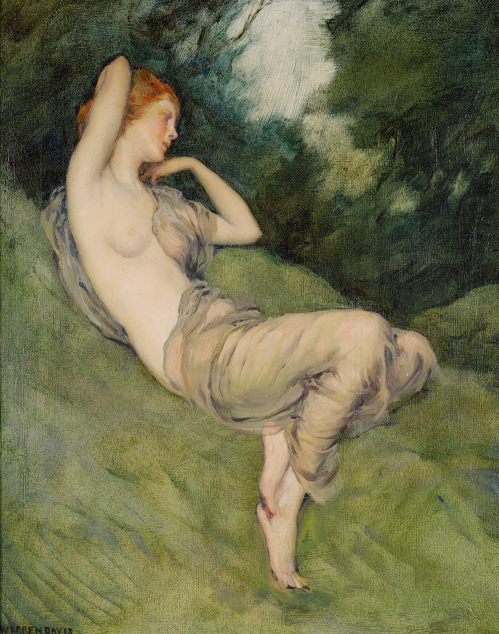 Nymph Of The Glen by Warren B. Davis