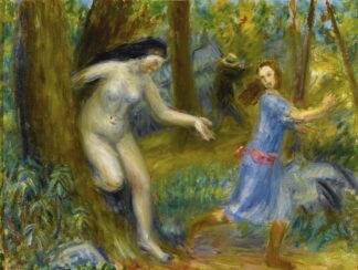 Nymphet Series, with Man by William James Glackens