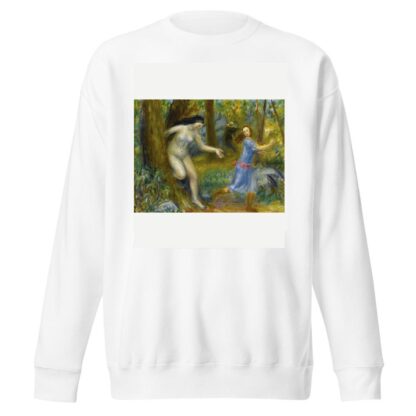 Nymphet Series, with Man by William James Glackens Sweatshirt