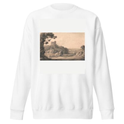 Oakhampton Castle by Francis Towne Sweatshirt