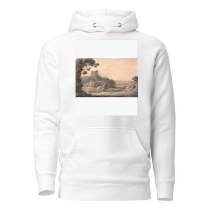 Oakhampton Castle by Francis Towne Hoodie