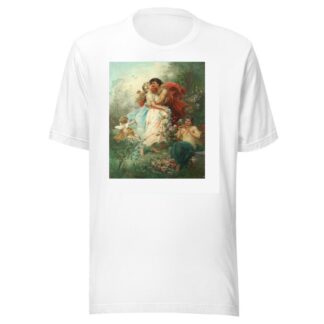 Oath of love by Hans Zatzka T-Shirt