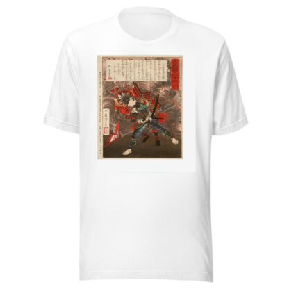 Ōkubo Hikozaemon Tadanori Rescuing Tokugawa Ieyasu by Tsukioka Yoshitoshi T-Shirt