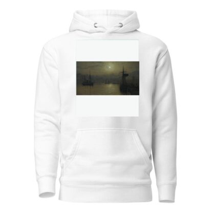 Old Scarborough, Full Moon, High Water by John Atkinson Grimshaw Hoodie