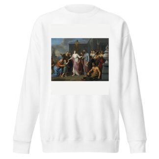 Olympia Presenting The Young Alexander The Great To Aristotle by Gerard Hoet Sweatshirt