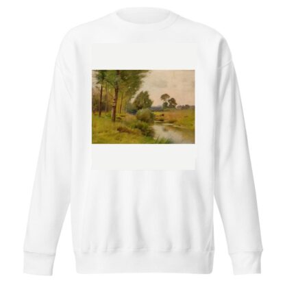 On The Housatonic River, Connecticut by Ernest Parton Sweatshirt