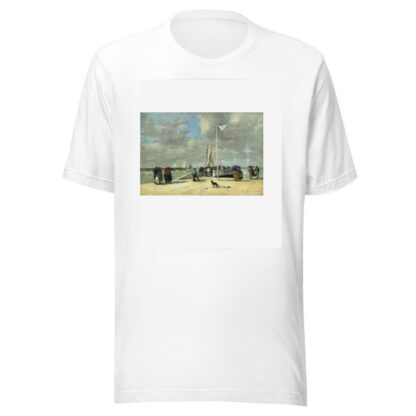 On the Jetty by Eugène Boudin T-Shirt