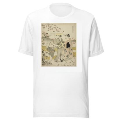 Ono no Komachi Visiting Kiyomizu Temple, from the series The Fashionable Seven Komachi by Chōbunsai Eishi T-Shirt